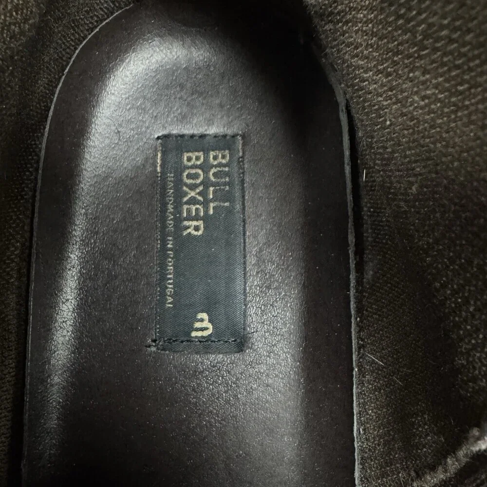 BULL BOXER Holten London Grunge Leather Zip Boots | Mens‎ EU 45 US 12 Moto